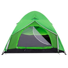 Намет універсальний тримісний з тентом Camping 2000х2000х1350 мм, зелений, код: SY-007-S52