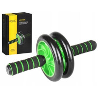 Ролик (гімнастичне колесо) для преса 4FIZJO Ab Wheel Black/Green, код: P-5907222931523