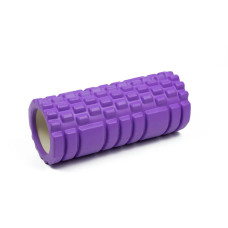 Масажний ролик EasyFit Grid Roller 33 см v.1.1 фіолетовий, код: EF-2020-V