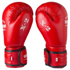 Боксерські рукавички TopTen X-2 шкіра, 12oz, червоний, код: TT-X212R-WS