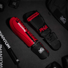 Захист гомілки та стопи Phantom Apex Striking Red S/M, код: PHSG2730-SM