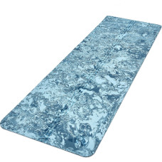 Килимок для йоги Adidas Camo Yoga Matte 1760х610х5 мм, блакитний, код: 885652012539