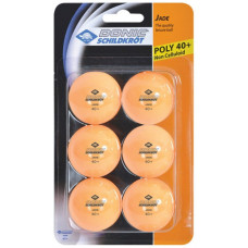 М"ячі для настільного тенісу Donic Jade ball 40+ (6 шт, blister card), код: 4000885837803