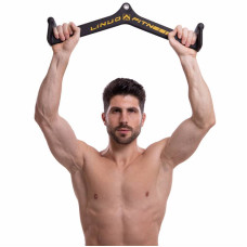 Рукоятка для тяги на трицепс та біцепс Linud Fitness W-подібна 610 мм, код: TA-3700-50-S52