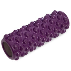 Роллер для занять йогою і пілатесом FitGo Grid Bubble Roller, лимонний, код: FI-5714_Y
