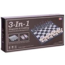 Шахи, шашки, нарди 3 в 1 ChessTour, код: IG-38810