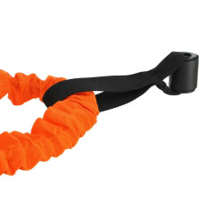 Тренувальна система для ніг з кріпленням Zelart Ankle Strap, чорно-жовтогарячий, код: FI-6555-S52