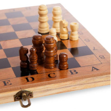 Шахи, шашки, нарди 3 в 1 ChessTour, код: S2414