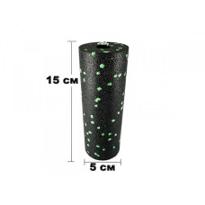 Масажний ролик EasyFit EPP 150х50 мм, салатовий, код: EF-2040-GN