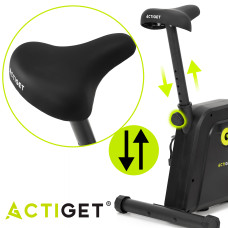 Велотренажер магнітний Actiget Actibike Black, код: ACT0174