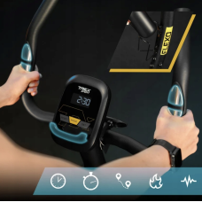 Велотренажер Trex Sport TX-450MB FLEXO магнітний чорний, код: 5902308232389