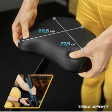 Велотренажер Trex Sport TX-450MB FLEXO магнітний чорний, код: 5902308232389