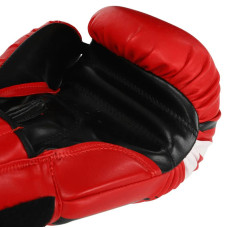 Рукавички боксерські Zelart Sharp 10 унцій, червоний, код: MA-5315_10R