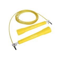 Скакалка швидкісна для кросфіту 4Fizjo Standard+ 300 см, жовтий, код: P-5907739311535