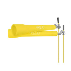 Скакалка швидкісна для кросфіту 4Fizjo Standard+ 300 см, жовтий, код: P-5907739311535