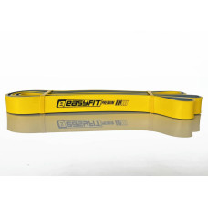 Двошарова резинка для підтягування EasyFit Premium 16-32 кг, жовтий, код: EF-2236-3-EF