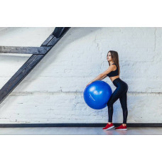 М"яч для фітнесу (фітбол) Power System Ø85 cm Pro Gymball Blue, код: PS-4018_85cm_Blue