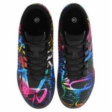 Сороконіжки футбольні Lijin розмір 44, чорний-фуксія-синій, код: 2503-1-39-45-2_44