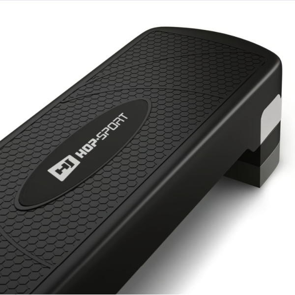 Степ платформа Hop-Sport HS-PP033AS чорно-біла, код: 5902308235311