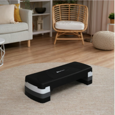 Степ платформа Hop-Sport HS-PP033AS чорно-біла, код: 5902308235311