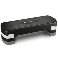 Степ платформа Hop-Sport HS-PP033AS чорно-біла, код: 5902308235311