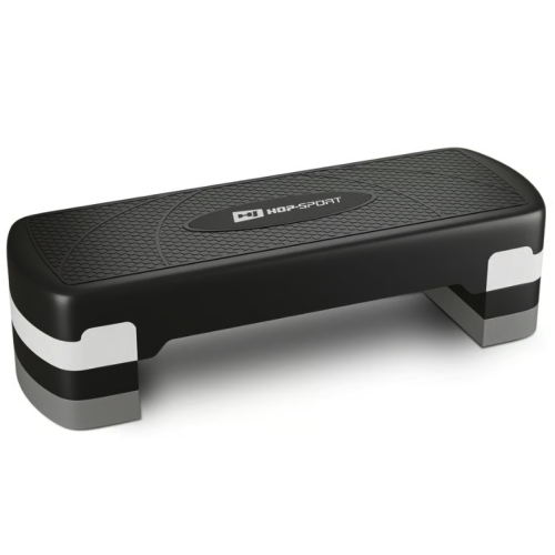 Степ платформа Hop-Sport HS-PP033AS чорно-біла, код: 5902308235311