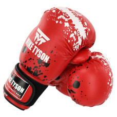 Боксерські рукавиці Mike Tyson 12 унцій, червоний, код: MA-4263_12R