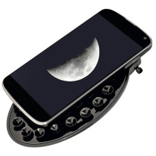 Телескоп Bresser Pluto II 114/500 EQ Carbon із сонячним фільтром та адаптером для смартфона, код: 922220-SVA