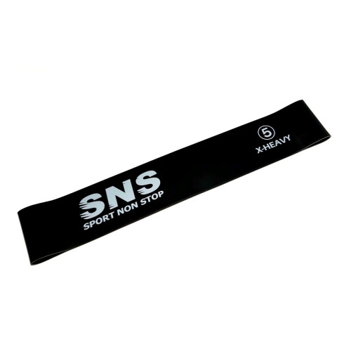 Еспандер-петля SNS X-Heavy №5, навантаження 10,7-16,8 кг, чорний, код: 10942-SNS