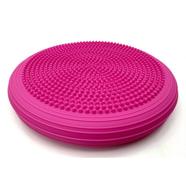 Балансувальна подушка масажна EasyFit Cushion-2, рожевий, 320х50 мм, код: EF-1841-P-EF