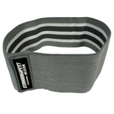Гумка тканинна для фітнесу EasyFit Medium (13-21 кг), сірий, 380х80 мм, код: EF-1820-M-EF