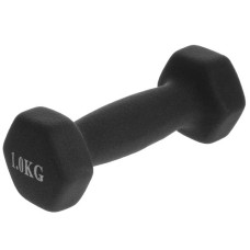Гантелі для фітнесу FitGo Веселка з неопреновим покриттям 1x1 кг блакитний, код: TA-0001-1_N-S52