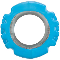 Ролер масажний циліндр (ролик мфр) FitGo Grid Combi Roller 25см, синій, код: FI-0356_BL