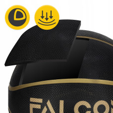М"яч баскетбольний Falcon Streetball №7, чорний, код: P-5905973404266