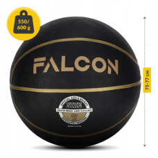 М"яч баскетбольний Falcon Streetball №7, чорний, код: P-5905973404266