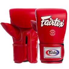 Снарядні рукавички шкіряні Fairtex M синій, код: TGT7_MBL-S52