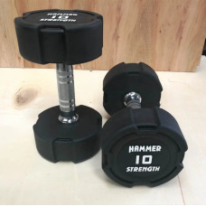 Гантельний ряд Hammer Strength TPU 10-25 кг (7 пар), 245 кг, код: 523474-AX