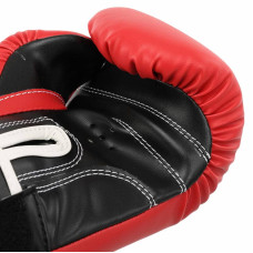 Рукавички боксерські Boxer Еліт кожвініл 16 унцій, червоний-чорний, код: 2022_16_R-S52