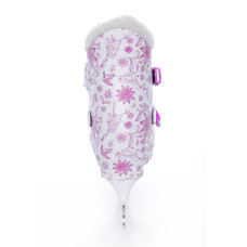 Льодові ковзани розсувні Tempish Fur Expanze Girl розмір 33-36, білий-рожевий, код: 130000216/33-36