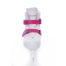 Льодові ковзани розсувні Tempish Fur Expanze Girl розмір 33-36, білий-рожевий, код: 130000216/33-36