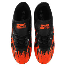 Бутси футбольні CR7 Sport розмір 45, чорний-помаранчевий, код: 6001-40-45_45BK