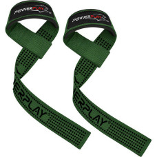 Лямки для тяги PowerPlay Lifting Gym Straps зелений, код: PP_7064_Green