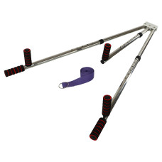 Рамка для розтяжки ніг FitGo 60-100см, чорний, код: TA-1076-S52