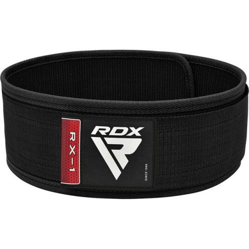 Пояс для важкої атлетики RDX RX1 Weight Lifting Belt M Black, код: WBS-RX1B-M
