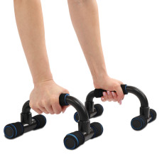 Упори для віджимань Aopi Push-Up Bar 2шт, 22х15х12см, сірий-чорний, код: AP-398