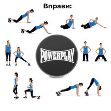Диски для ковзання PowerPlay Sliding Disk чорні, код: PP_4332_Black