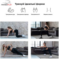 Диски для ковзання PowerPlay Sliding Disk чорні, код: PP_4332_Black