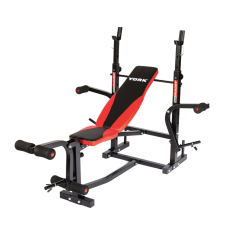 Лавка для жиму York Fitness ASPIRE 220 з стійкою для штанги та партою Скотта, код: 00014961432206