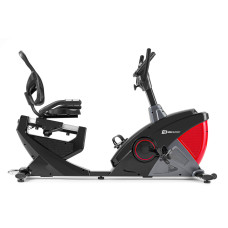 Горизонтальний велотренажер Hop-Sport Helix HS-070L iConsole+ червоний, код: 5902308220003