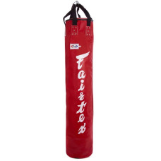 Чохол боксерського мішка циліндричний Fairtex 180 см, червоний, код: HB6_R-S52